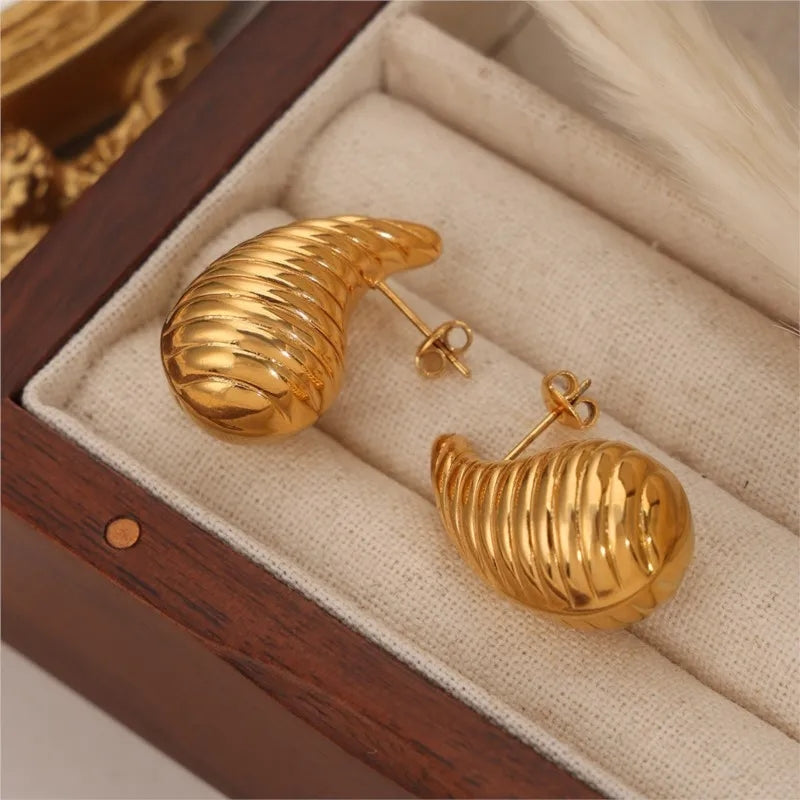 40191 Gold Plated Earrings