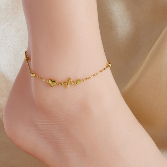 70032 Gold Plated Anklet