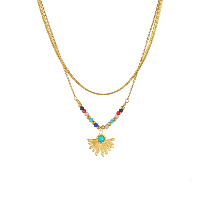 10329 gold plated necklace