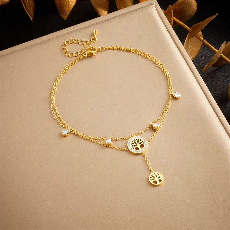 70110 Gold Plated Anklet