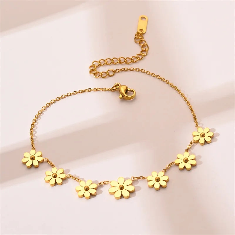 70146 Gold Plated Anklet