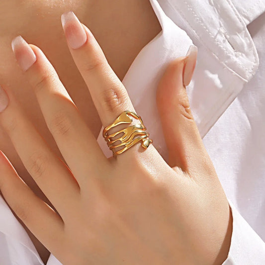 50209 Gold Plated Ring