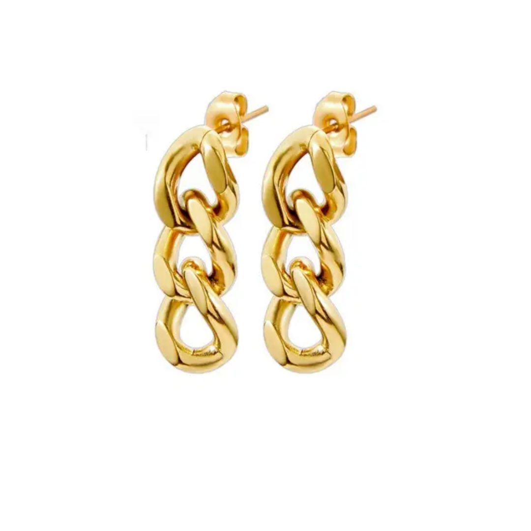 40099 Gold Plated Earrings