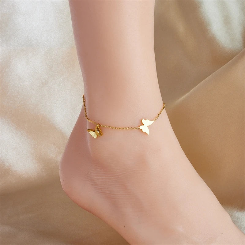 70131 Gold Plated Anklet