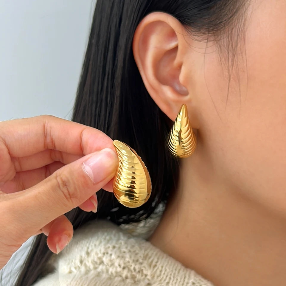 40191 Gold Plated Earrings