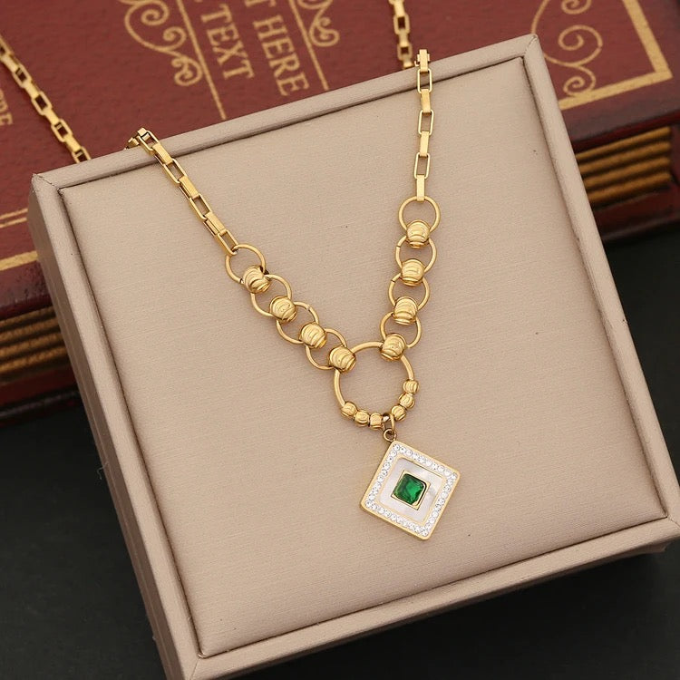 10314 gold plated necklace