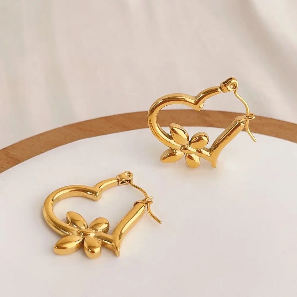 40204 Gold Plated Earrings