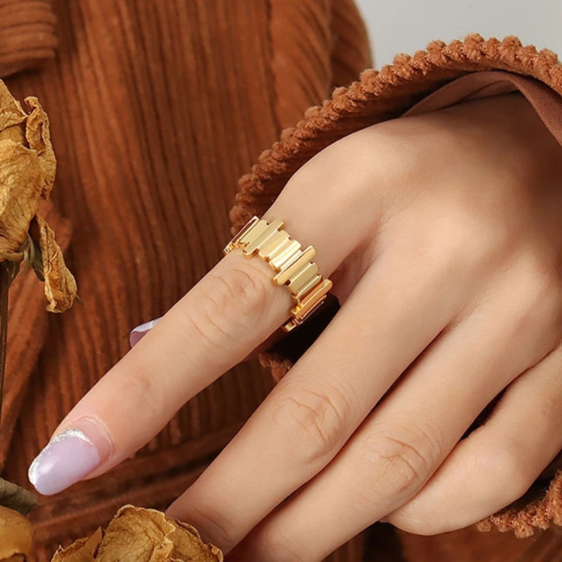 50142 Gold Plated Ring