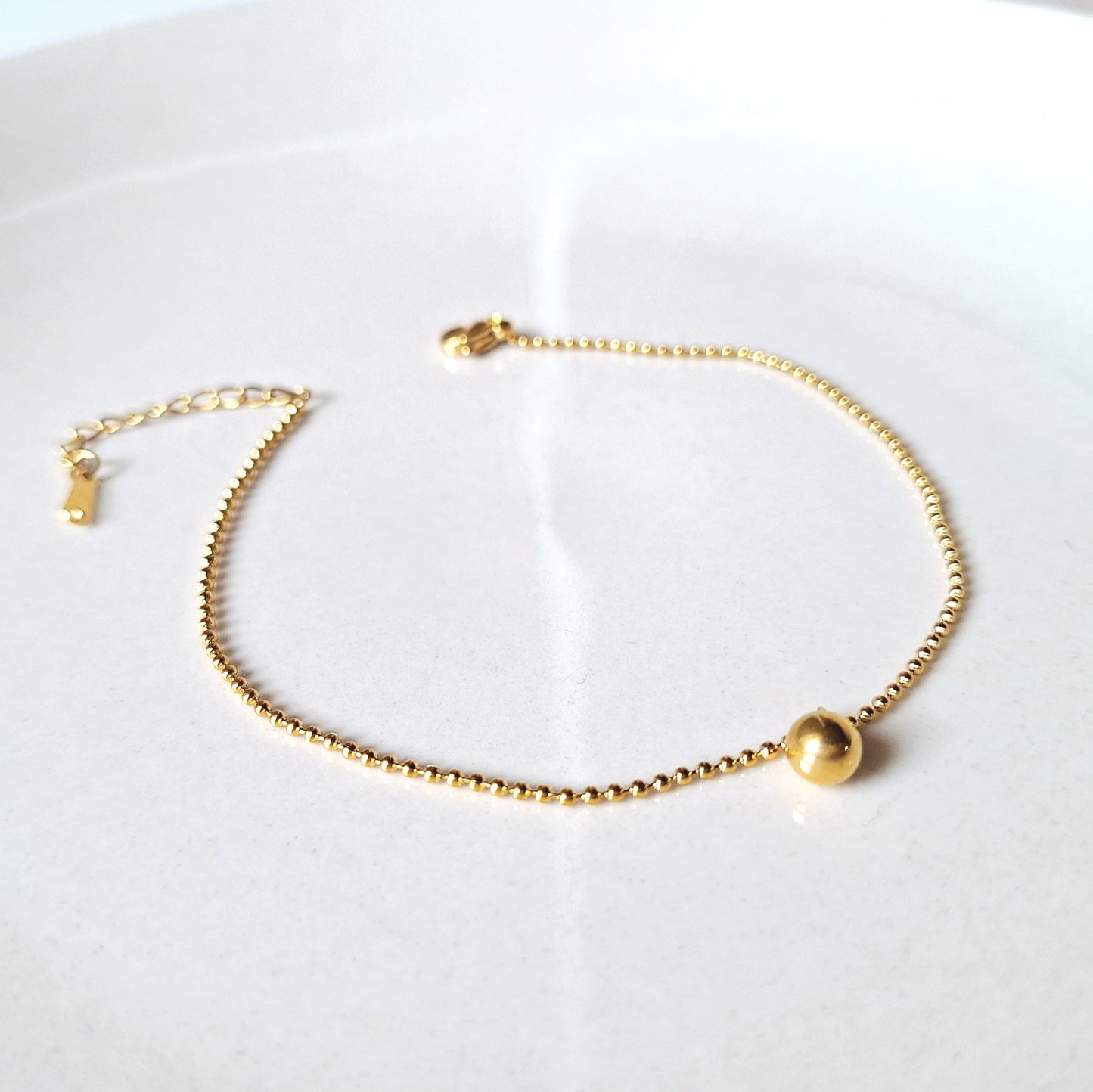 70041 Gold Plated anklet