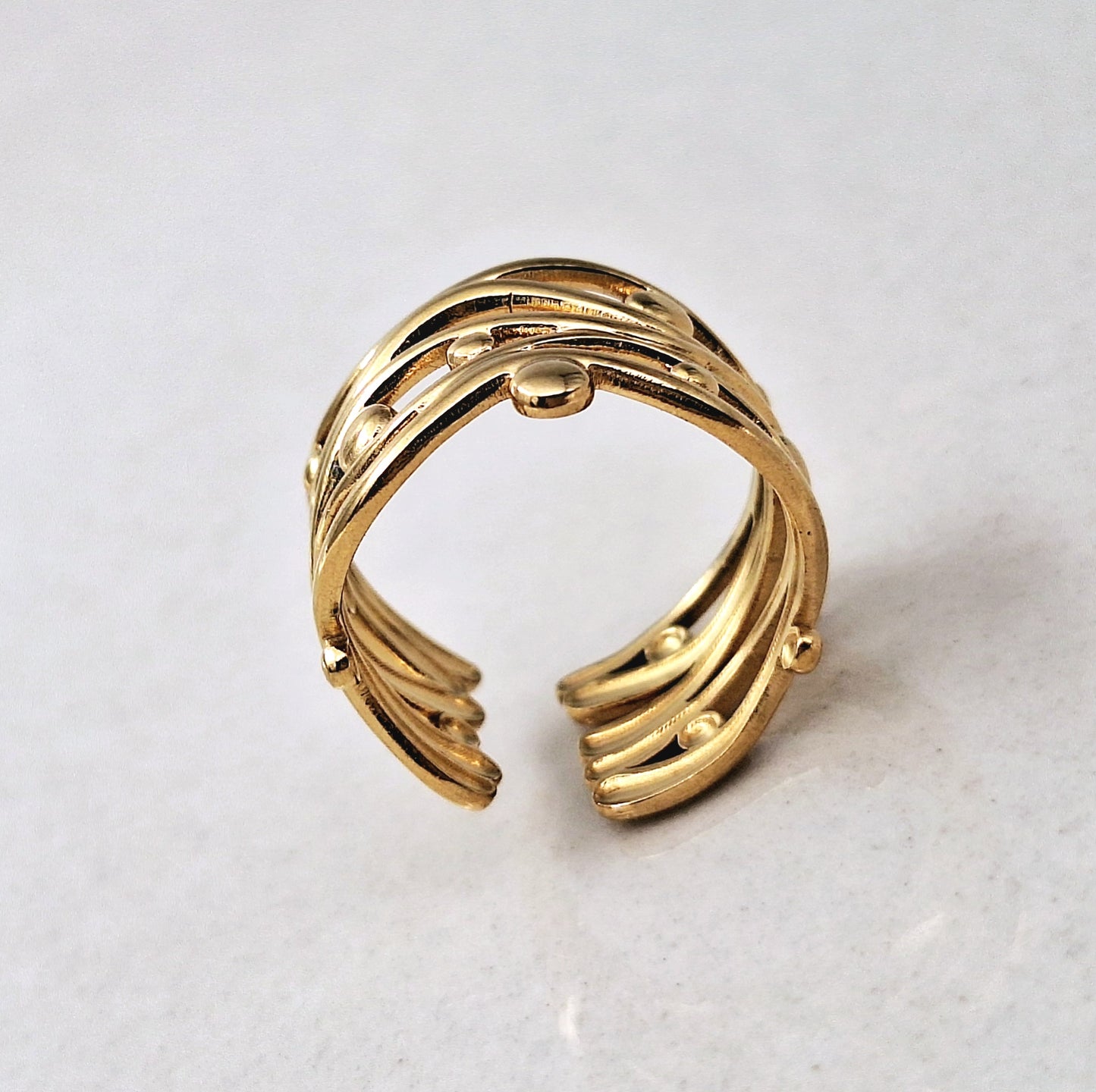 50223 Gold Plated Ring