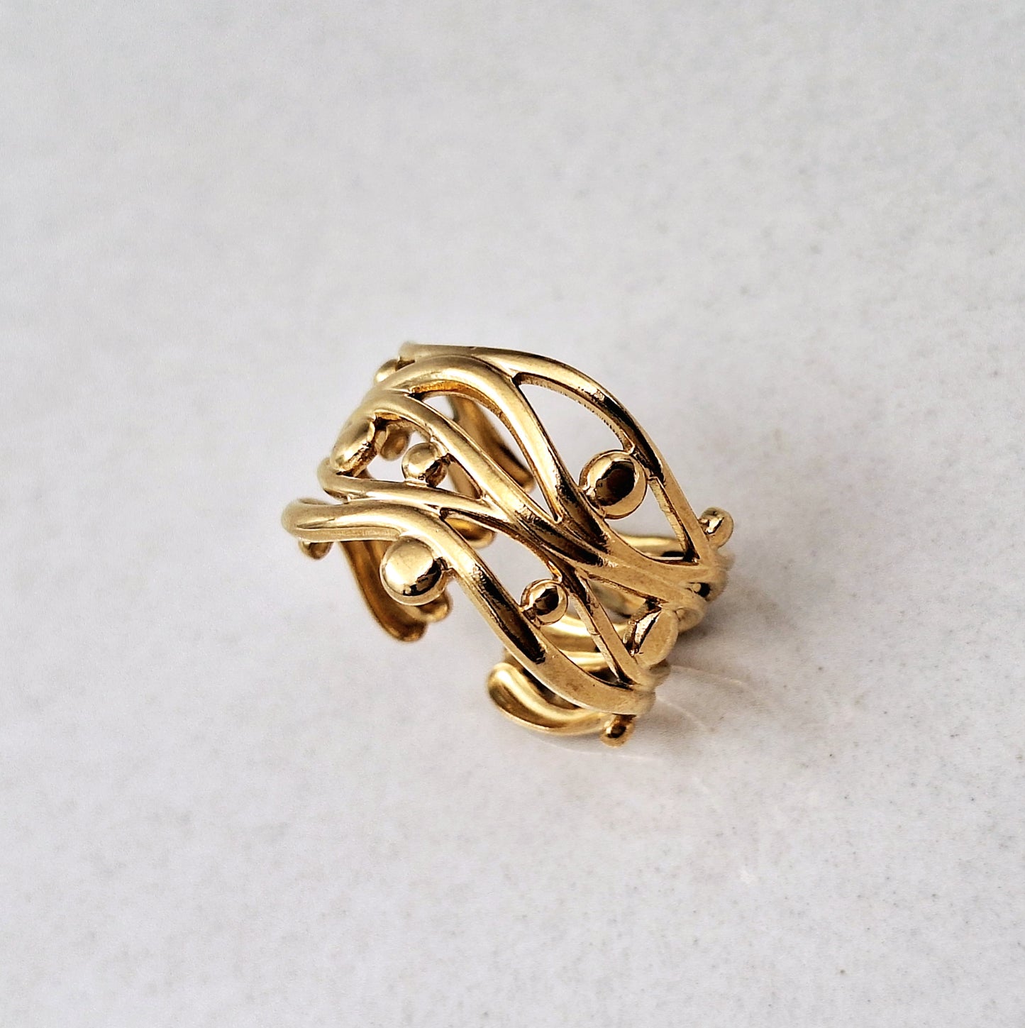 50223 Gold Plated Ring