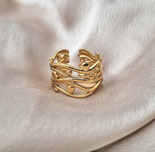 50223 Gold Plated Ring