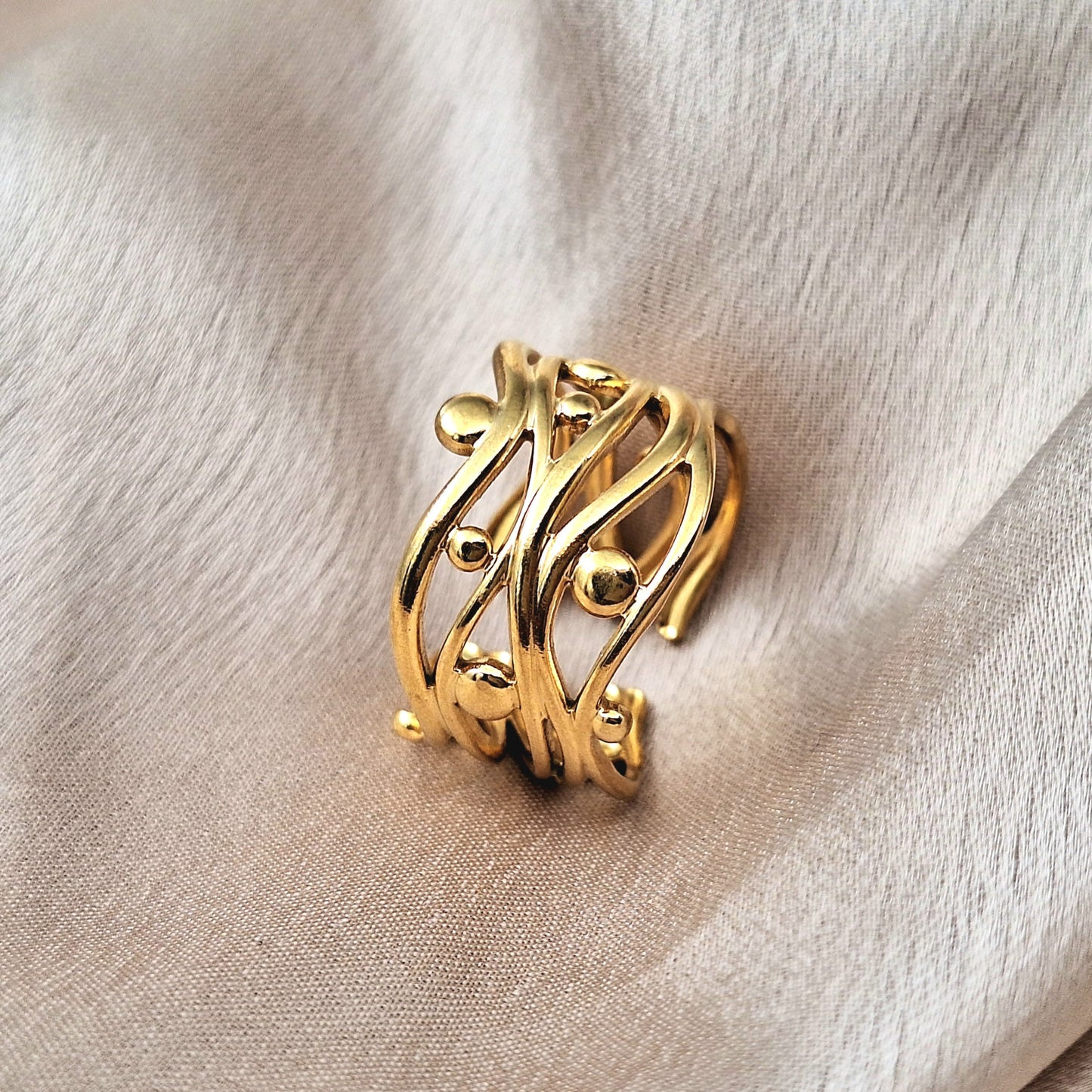 50223 Gold Plated Ring