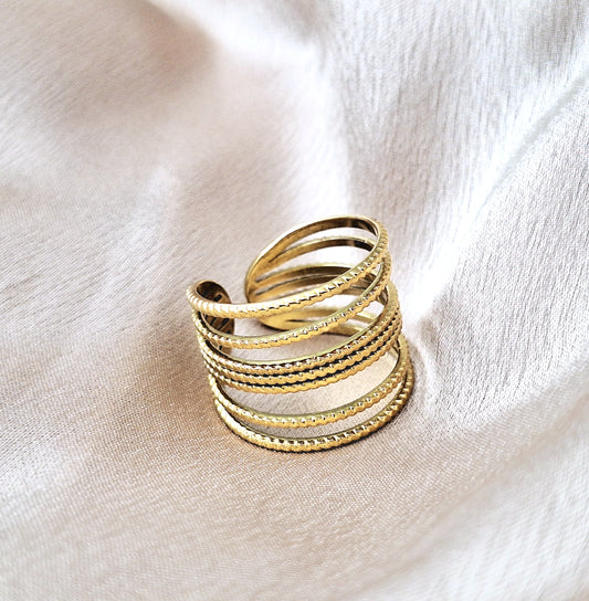 50222 Gold Plated Ring