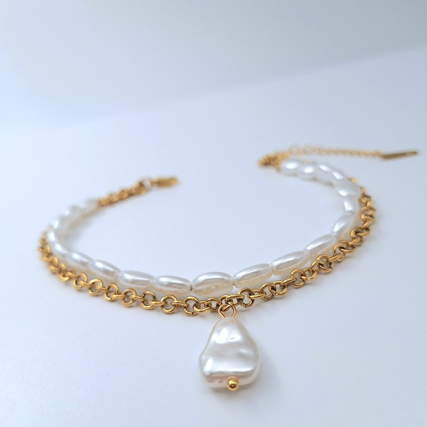 70163  Gold Plated Anklet