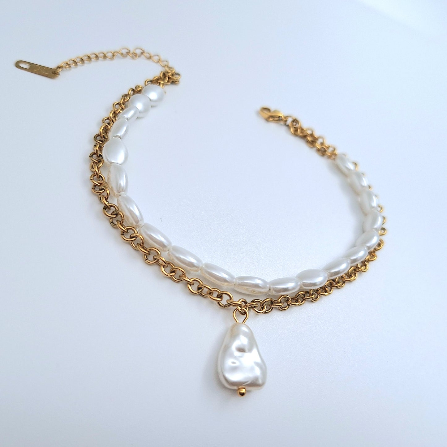 70163  Gold Plated Anklet