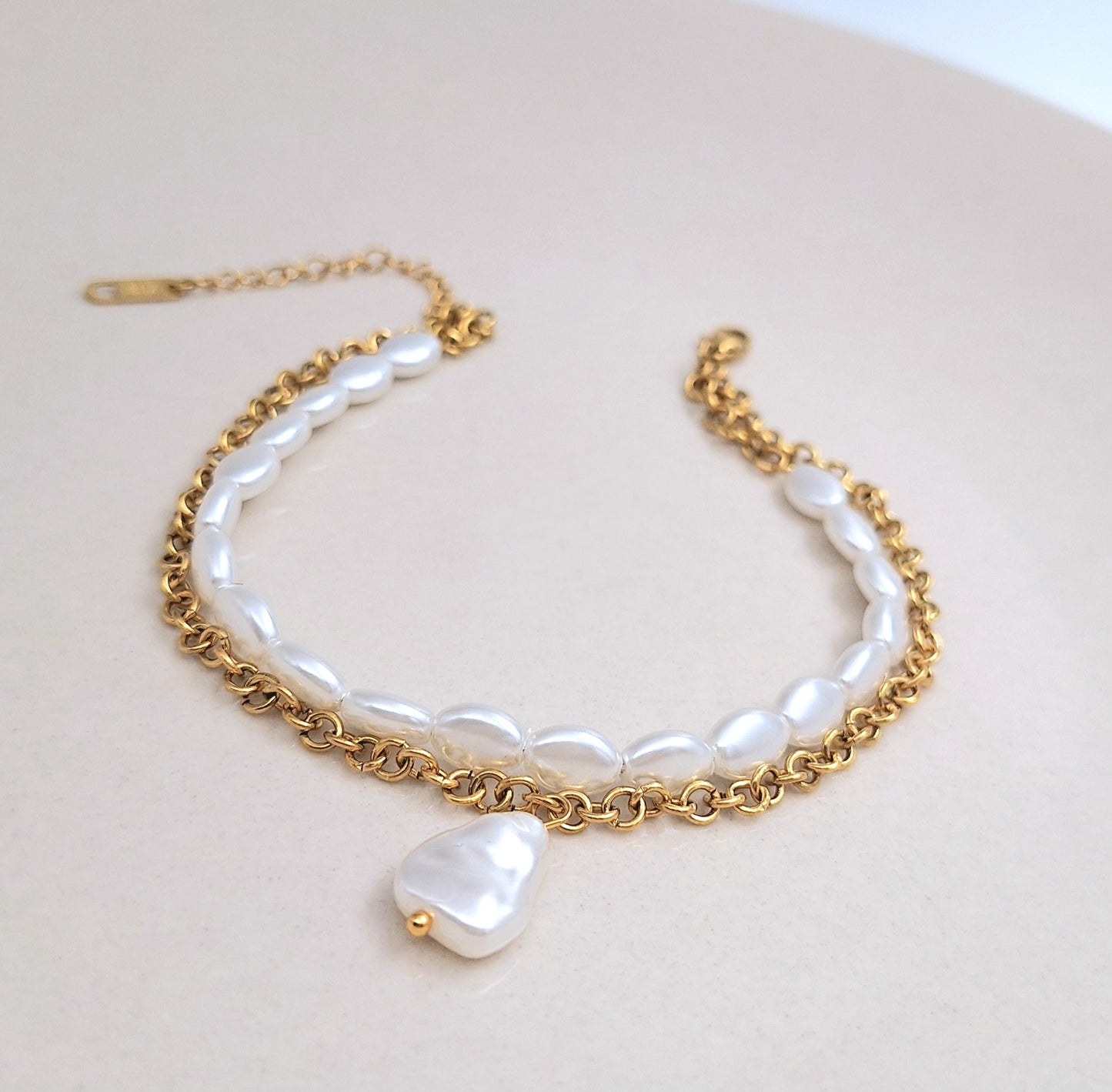 70163  Gold Plated Anklet