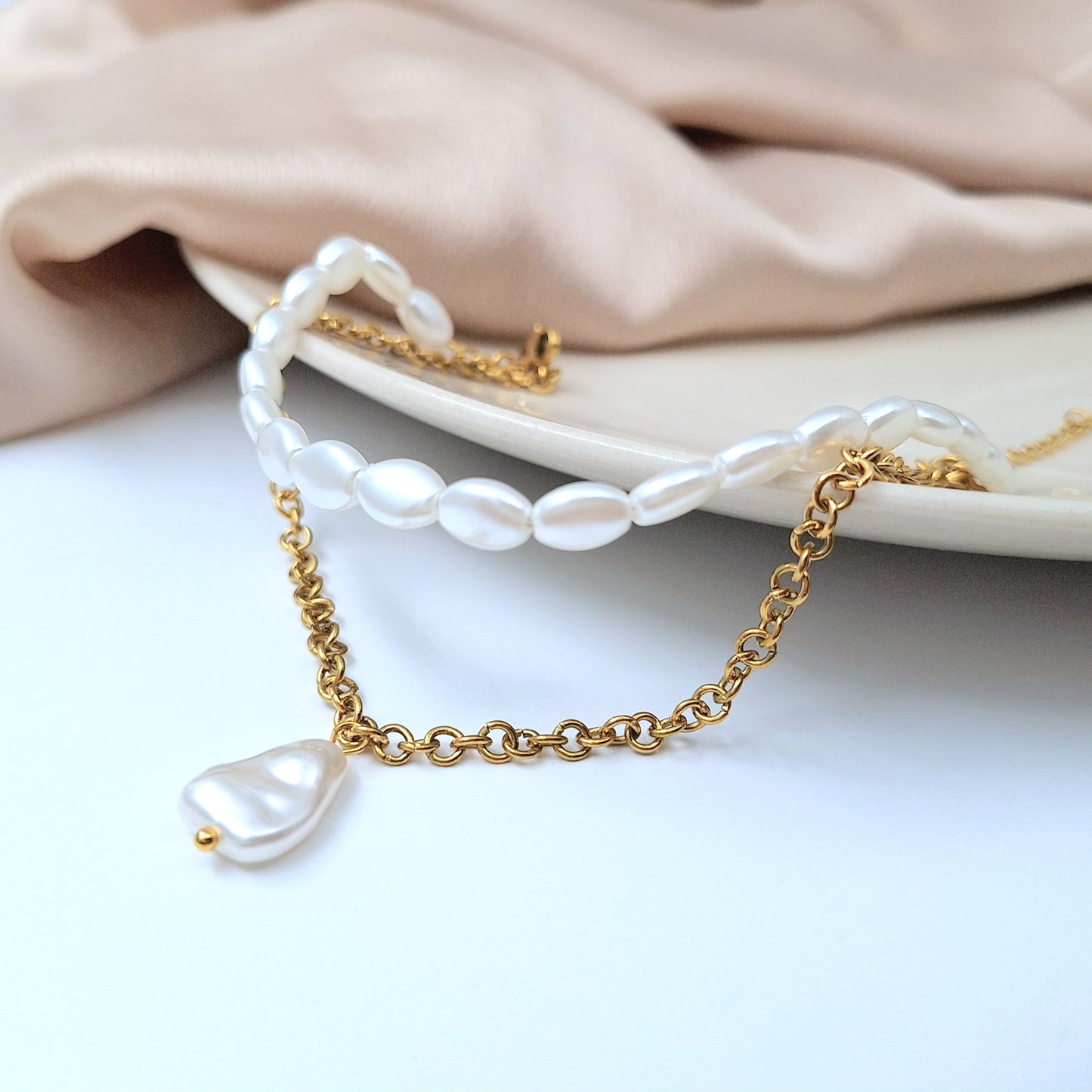 70163  Gold Plated Anklet