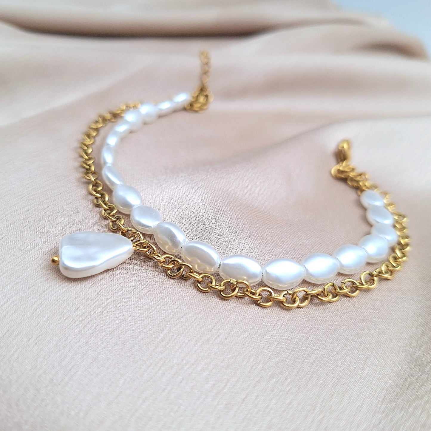 70163  Gold Plated Anklet