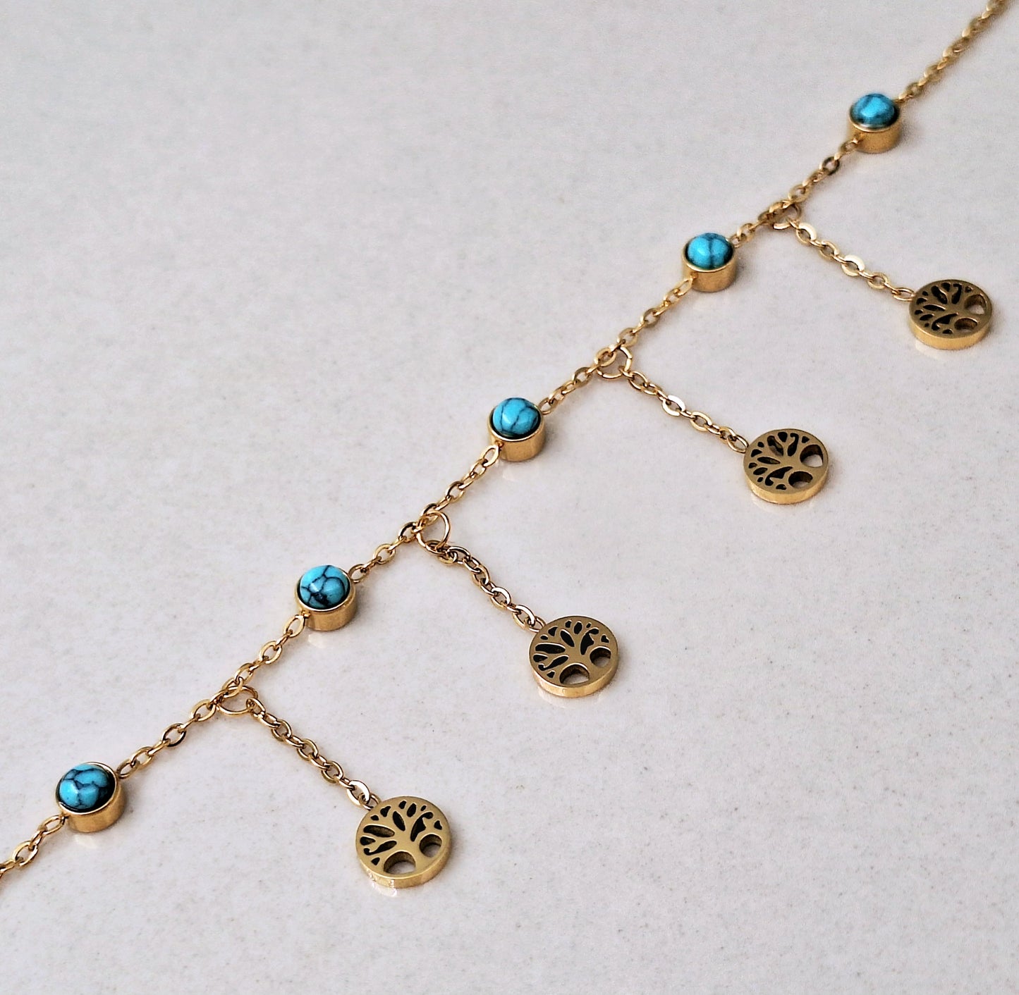 70144 Gold Plated Anklet