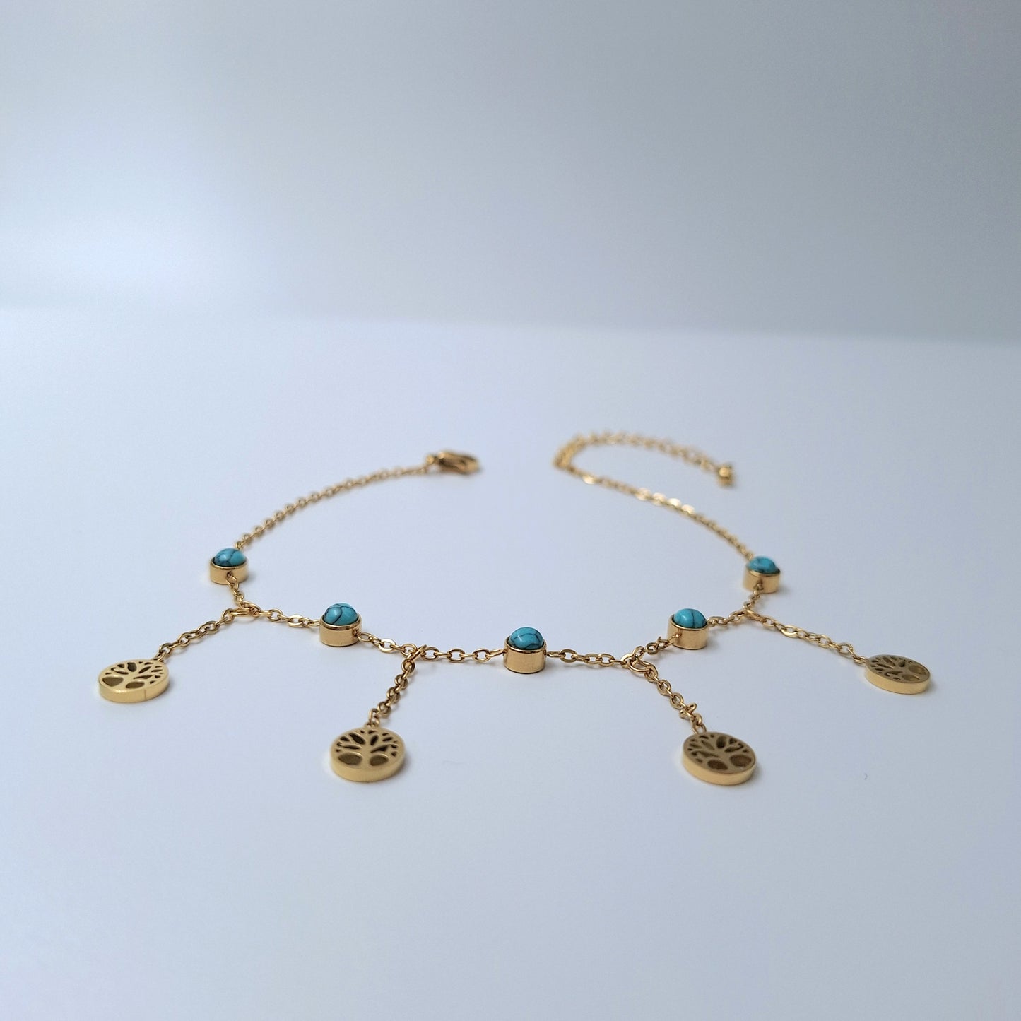 70144 Gold Plated Anklet