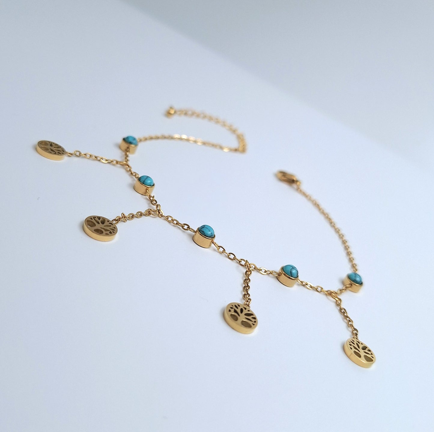 70144 Gold Plated Anklet