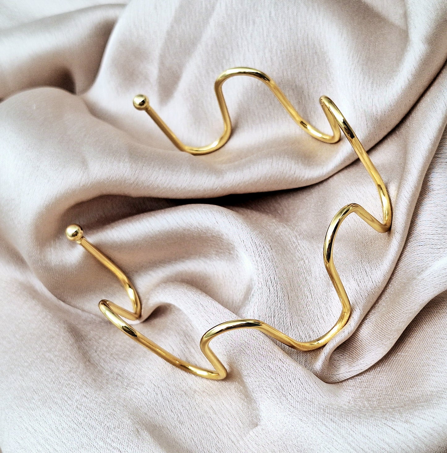 250003 Gold Plated Arm Cuff