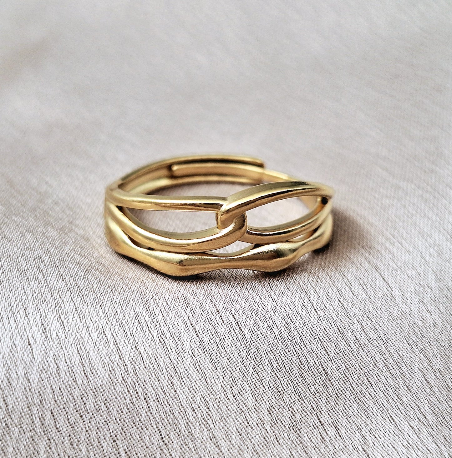 50241 Gold Plated Ring