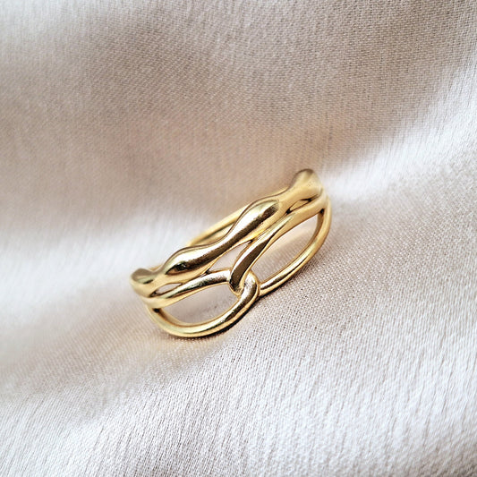 50241 Gold Plated Ring