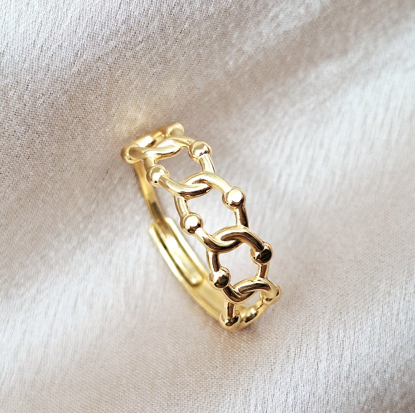 50240 Gold Plated Ring