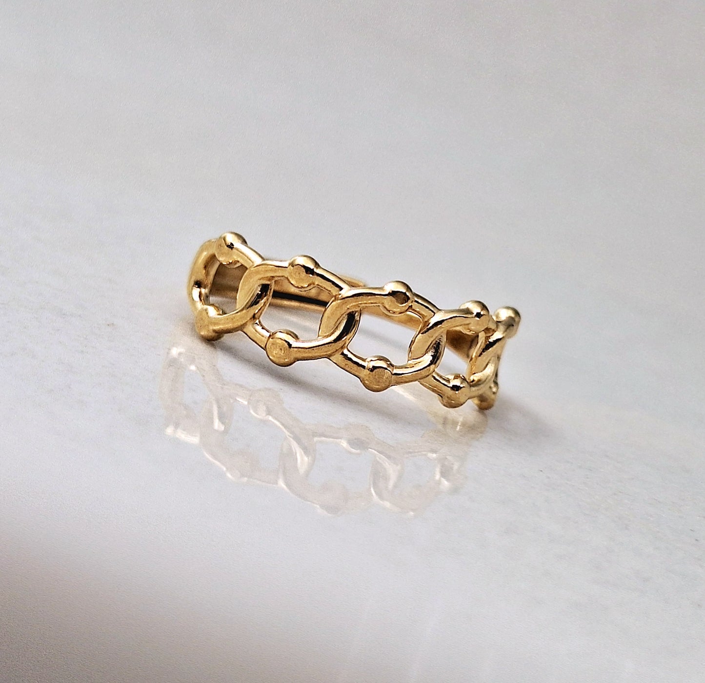 50240 Gold Plated Ring