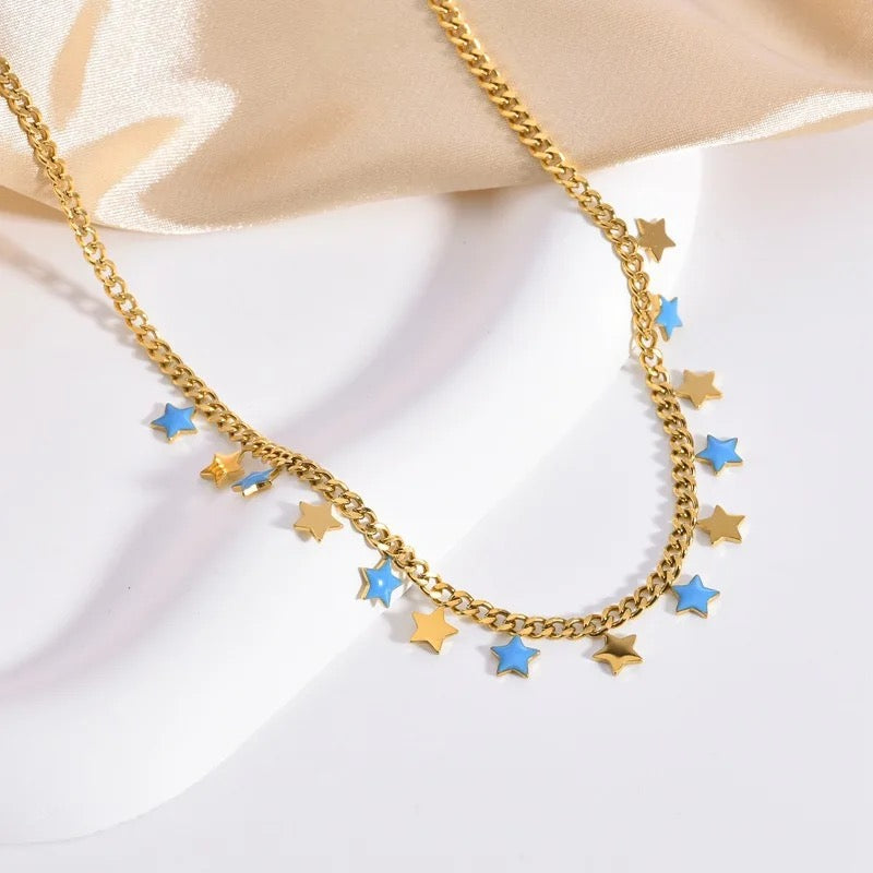 10328 gold plated necklace