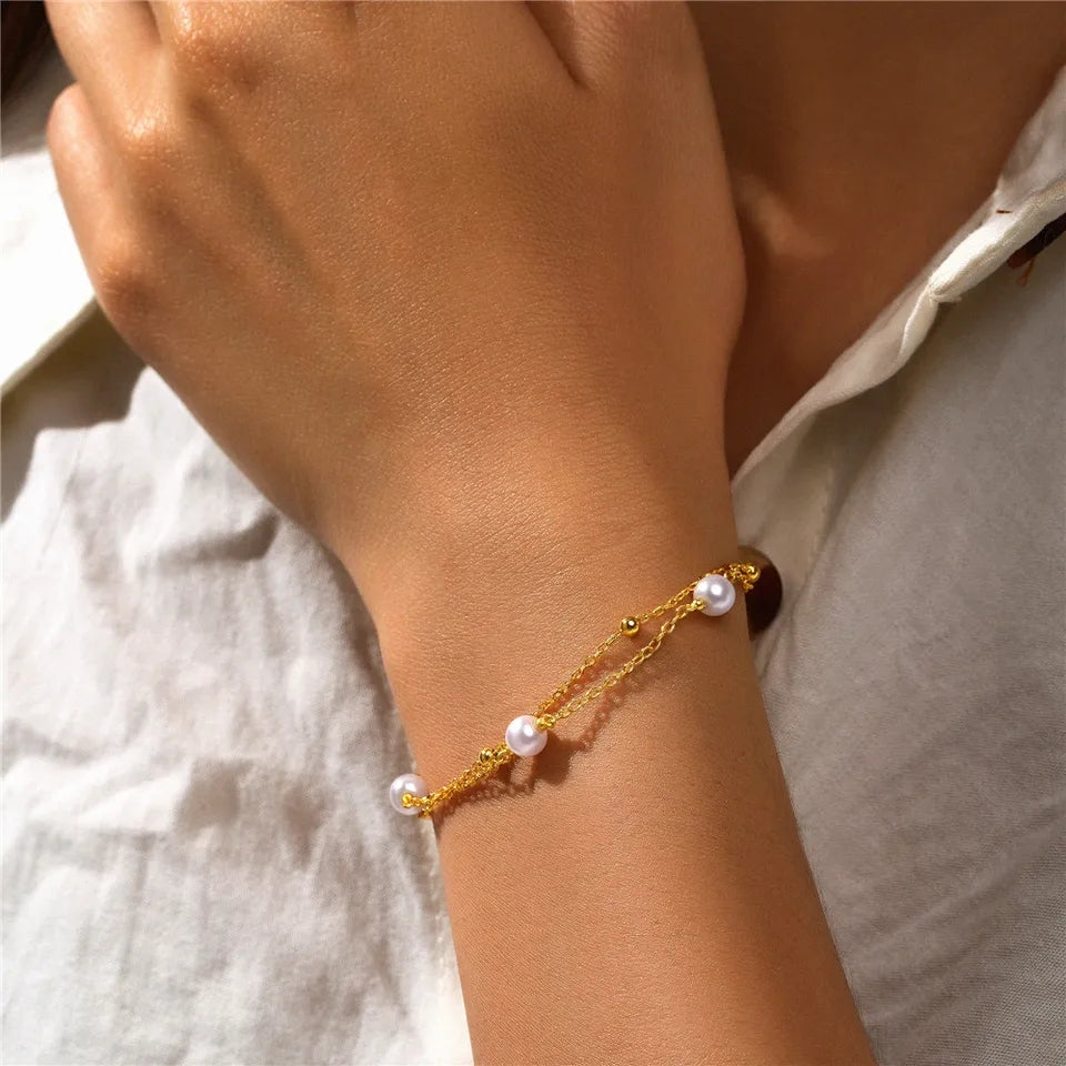 30362 Gold Plated Bracelet