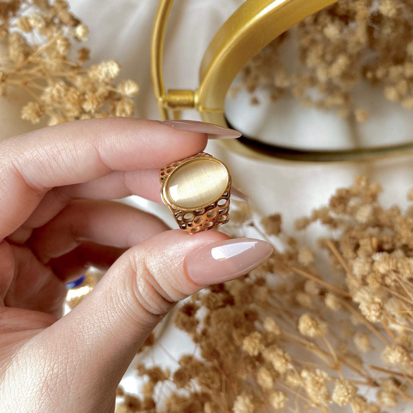 50519 Gold Plated Ring