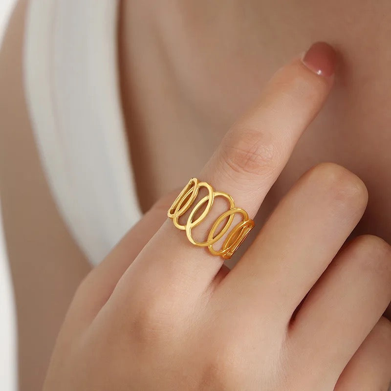 50153 Gold Plated Ring