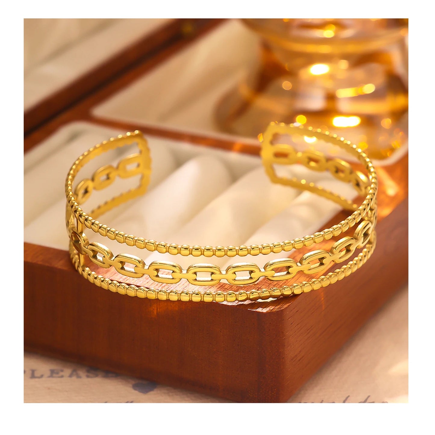 20118 Gold Plated Bangle