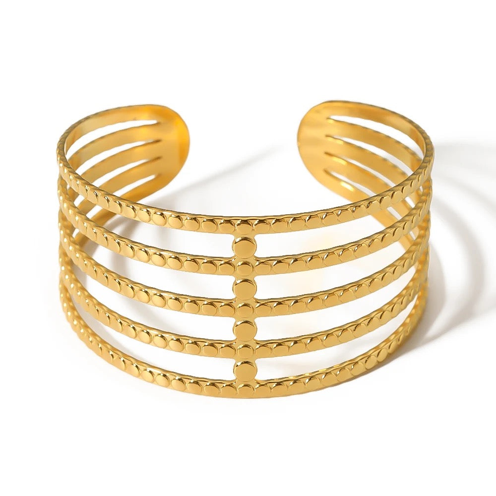 20137 Gold Plated Bangle