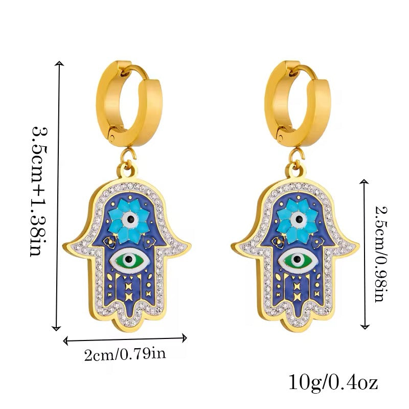 40224 Gold Plated Earrings