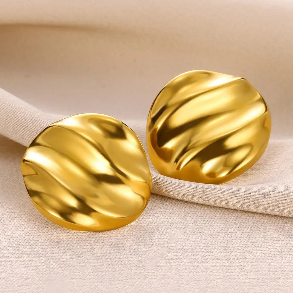 40222 Gold Plated Earrings