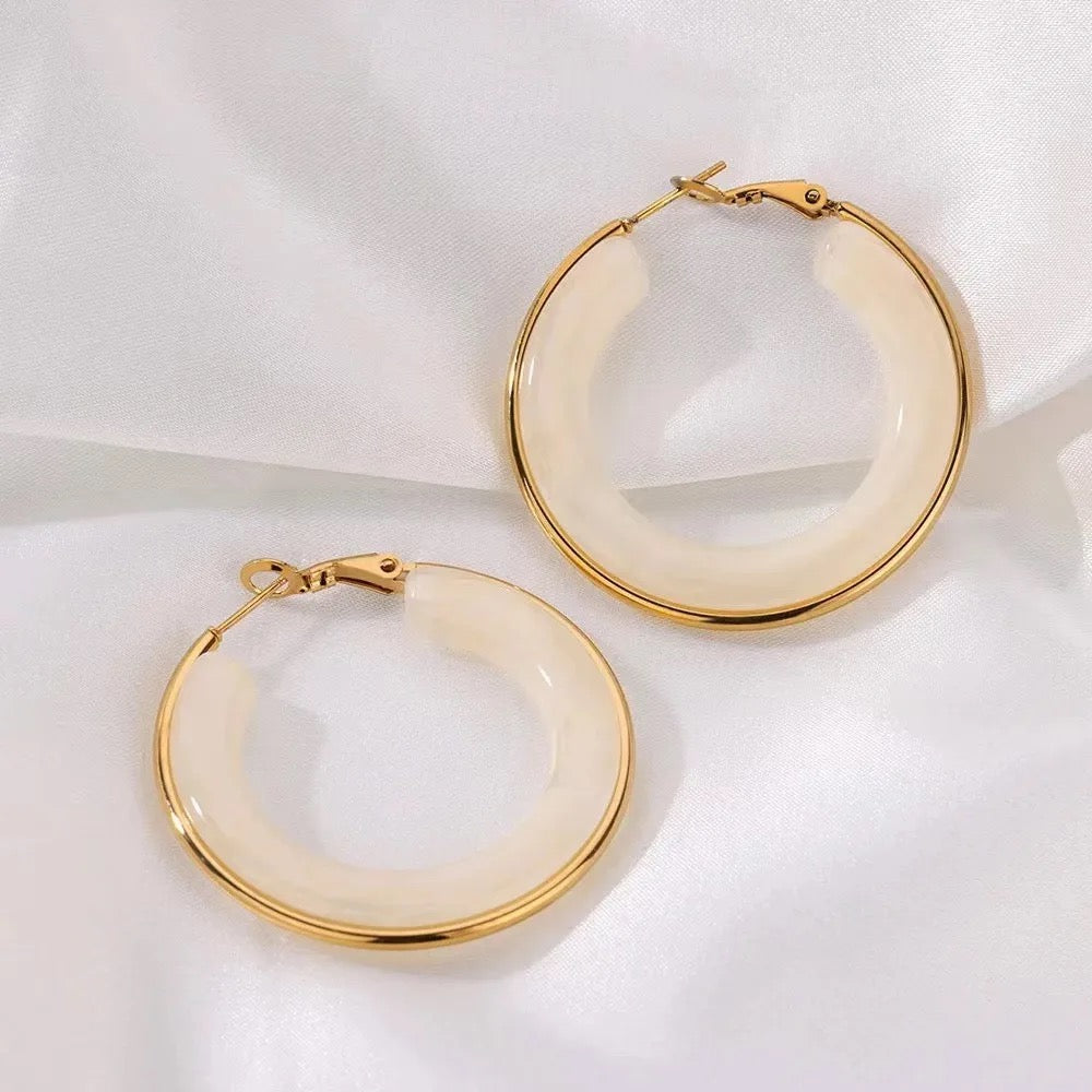 40218 Gold Plated Earrings