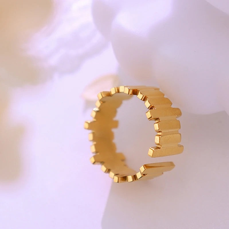 50142 Gold Plated Ring