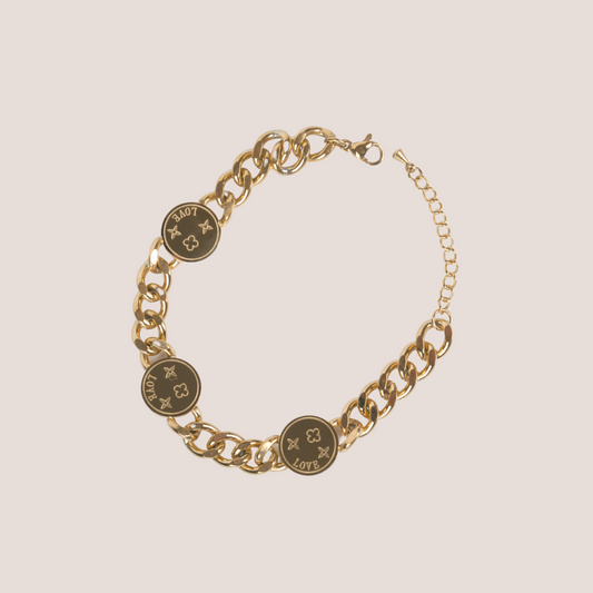 30027 Gold Plated Bracelet