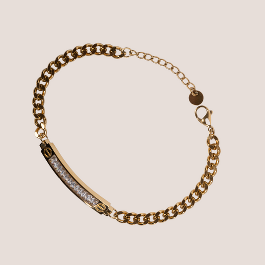 30034 Gold Plated Bracelet