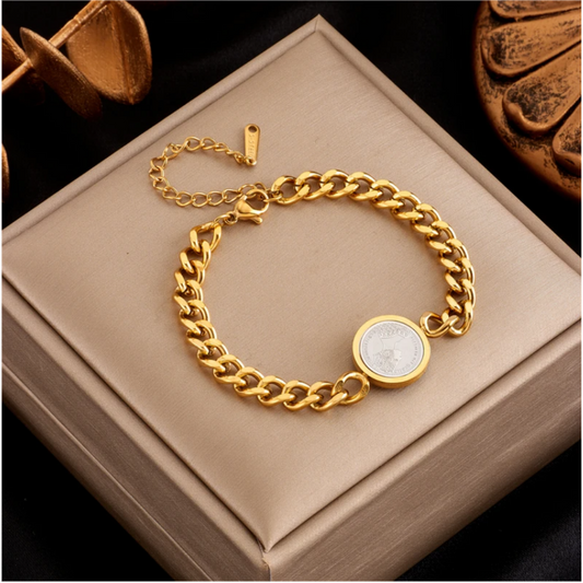 30092 Gold Plated Bracelet