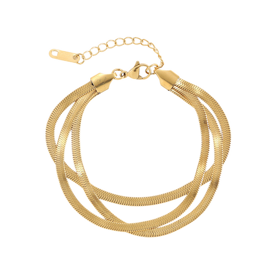 30109 Gold Plated Bracelet