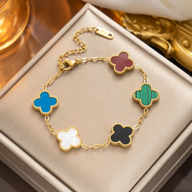 30122 Double Face Gold Plated Bracelet