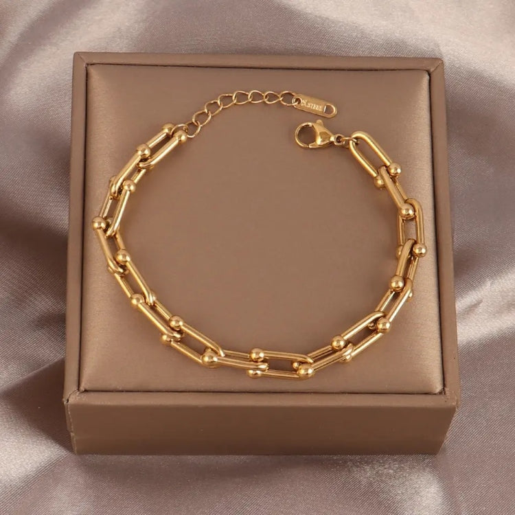 30126 Gold Plated Bracelet