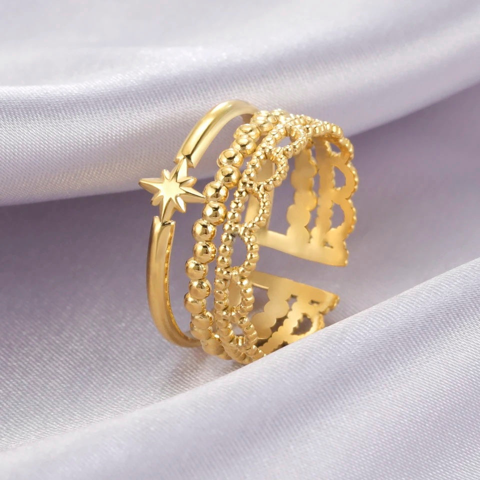 50249 Gold Plated Ring