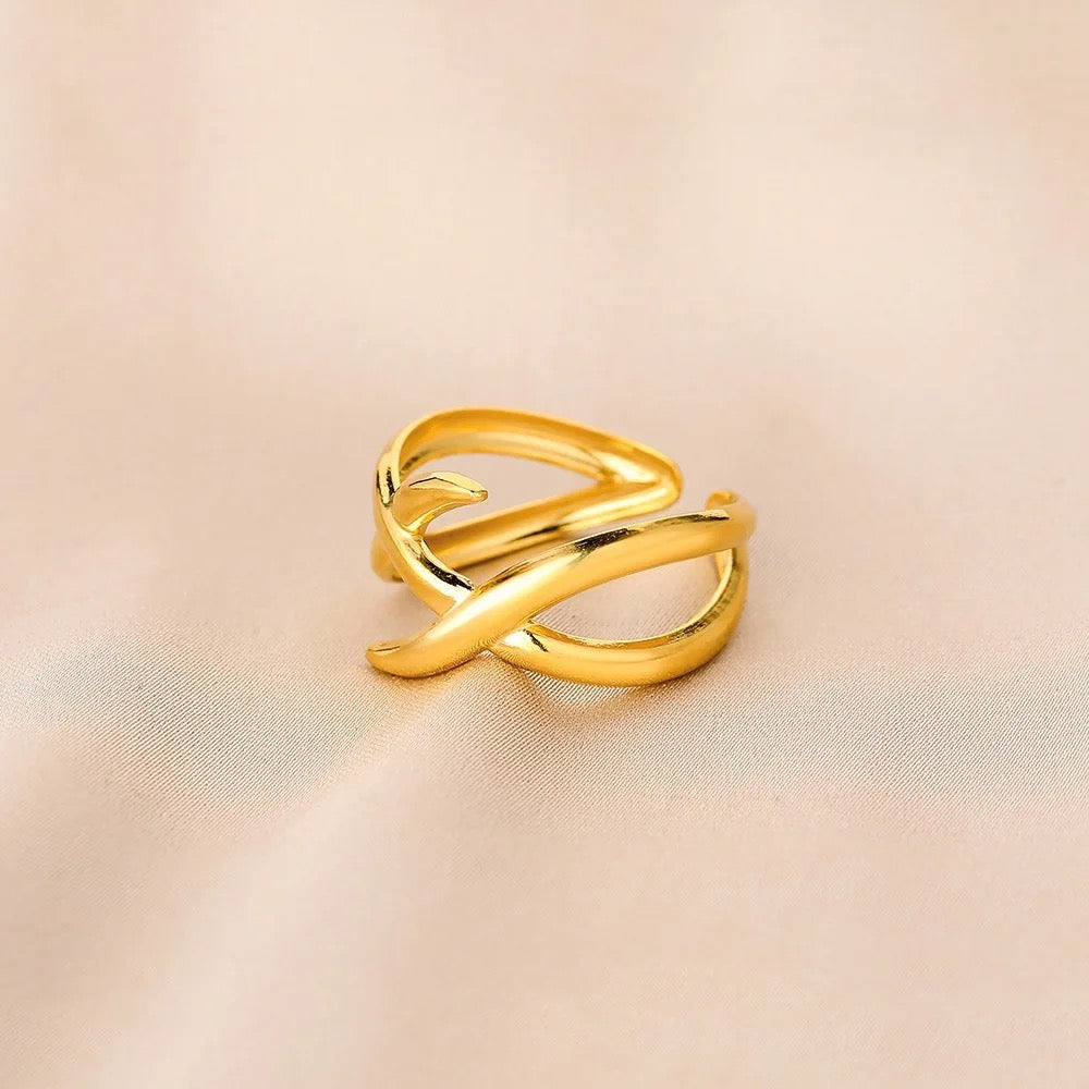 50135 Gold Plated Ring