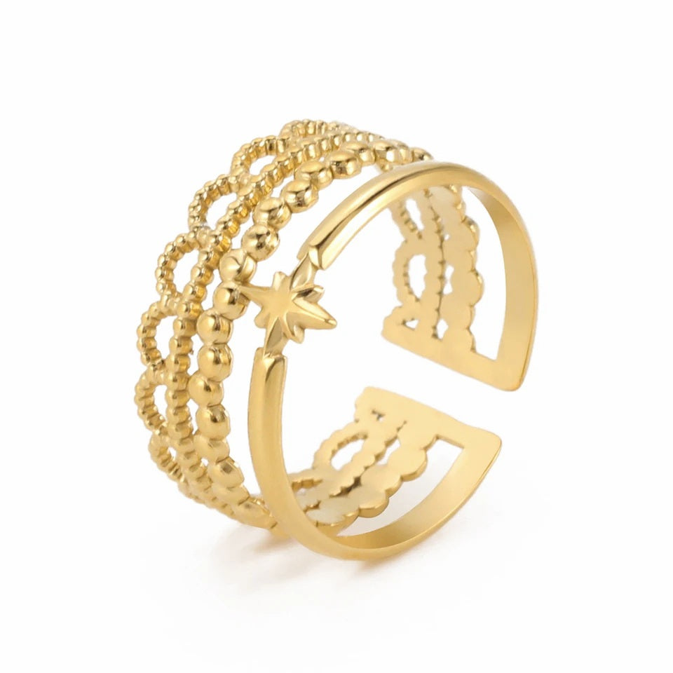 50249 Gold Plated Ring